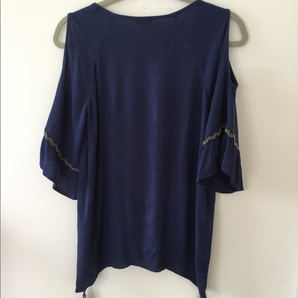 Democracy over blouse with cold shoulder M - Picture 3 of 6